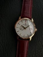 Vacheron Constantin Patrimony 87172 38mm 2455 Automatic Movement Red Strap Watch